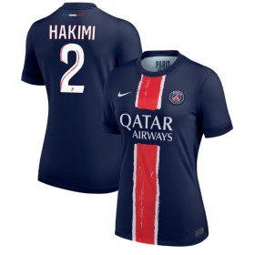 Dámské fotbalový oblečení Paris Saint-Germain Achraf Hakimi #2 Domácí košile 2024-25 Krátkým Rukávem